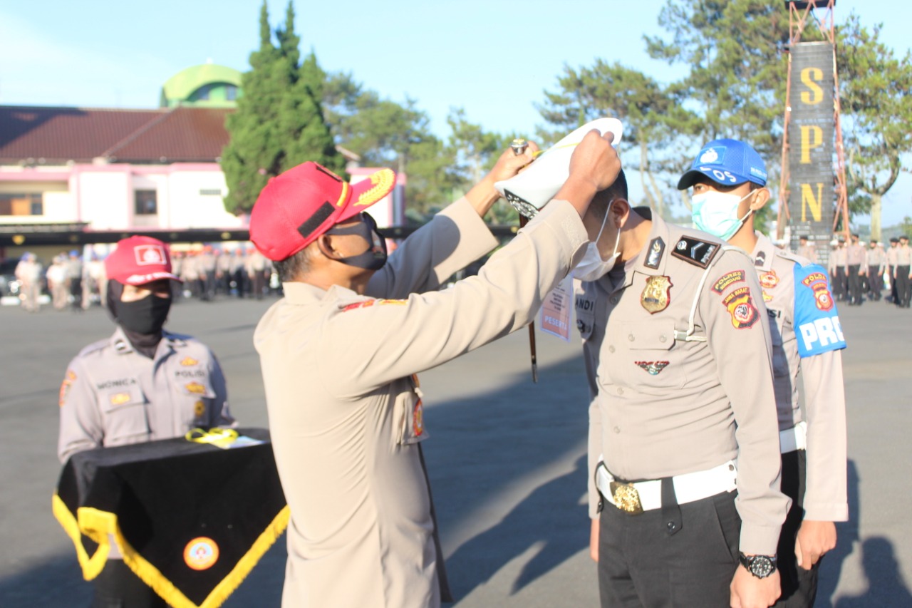 Upacara  Pembukaan Program Pelatihan Polri Di Kewilayahan Tahun 2020 Di SPN Polda Jabar