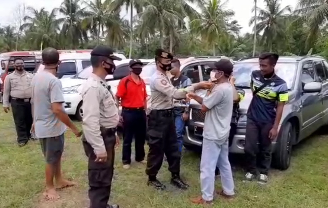 Polres Ciamis Gencar Laksanakan Operasi Yustisi Masker