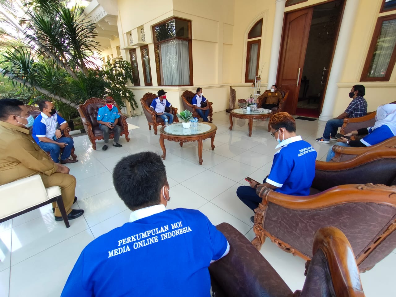 Gubernur WH Terima Kunjungan Pengurus MOI Banten