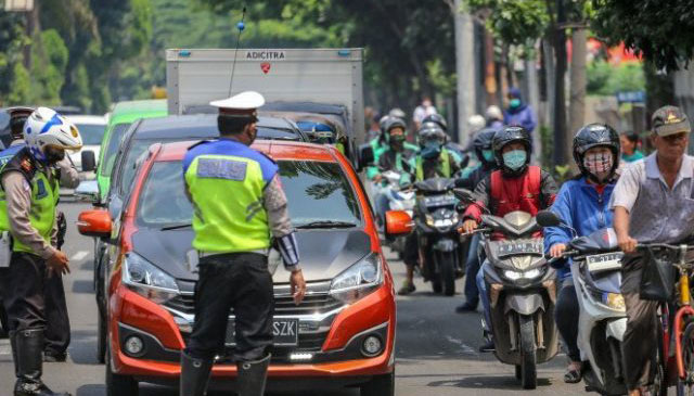Terapkan Larangan Mudik, 4.948 Kendaraan Diputar Balik Polda Metro