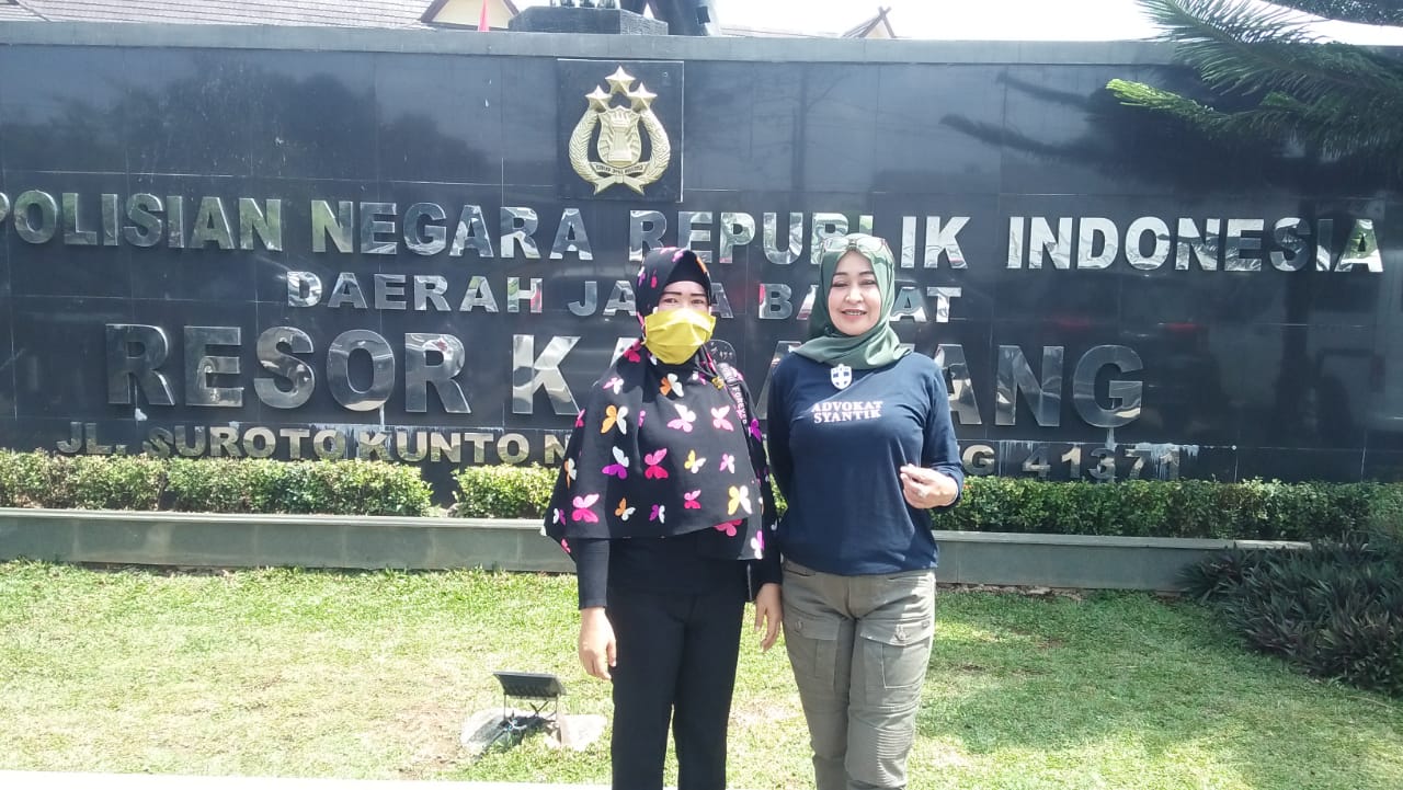 Tidak Adanya Kepastian, Keluarga Alm Tias Didampingi Kuasa Hukum Kembali Datangi Polres Karawang