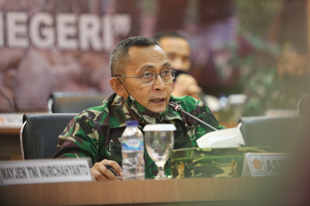 TNI AD Kembali Gelar Rakornis TMMD ke -108 di Gedung E Puskodalad Mabesad 