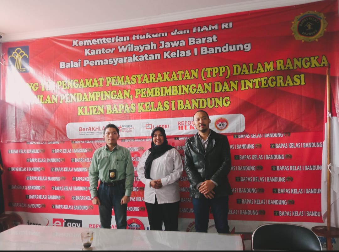 Guna Meningkatkan Program Pembinaan Hukum Dimasyarakat Luas, Lembakum SIliwangi dan Bapas Klas 1 Bandung Bahas Perencanaan Teknis Kerja