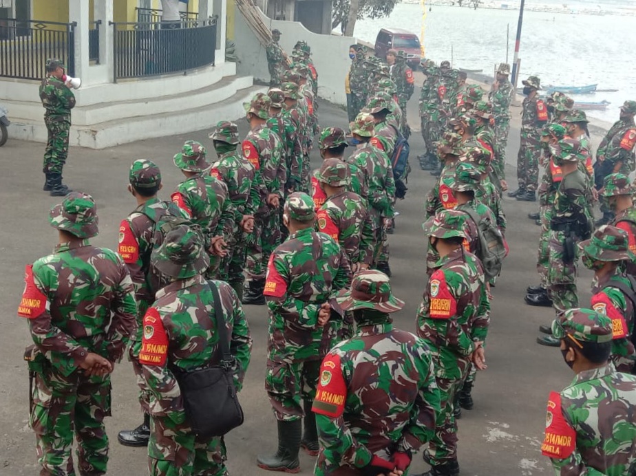 Pesiapan Jalur Terabas Kodam III Siliwangi ,Kodim 0615/Kuningan Adakan Karya Bakti