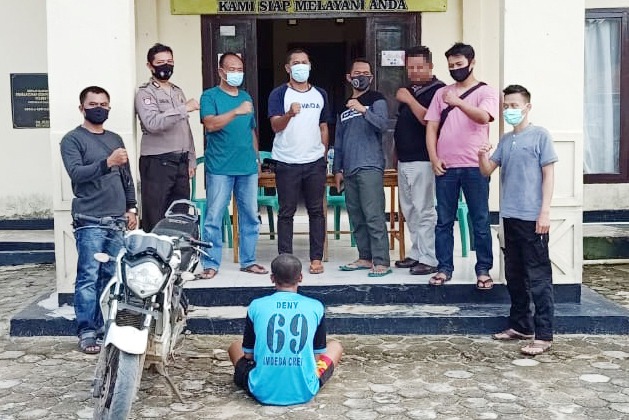 Setubuhi Paksa Perempuan 12 Tahun di Perkebunan Sawit, Seorang Pemuda Ditangkap Polsek Gedung Aji