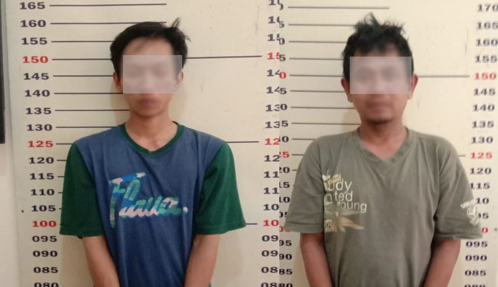 Tim Unit Reskrim Polsek Kalianda Gelandang Dua Pemilik Sabu
