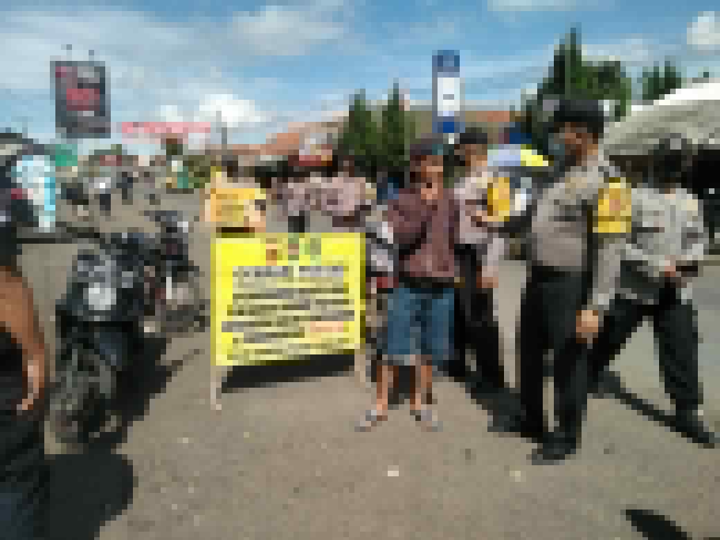 Polsek Wanayasa Gencar Melakukan Sosialisasi dan Edukasi Pentingnya Penerapan Prokes