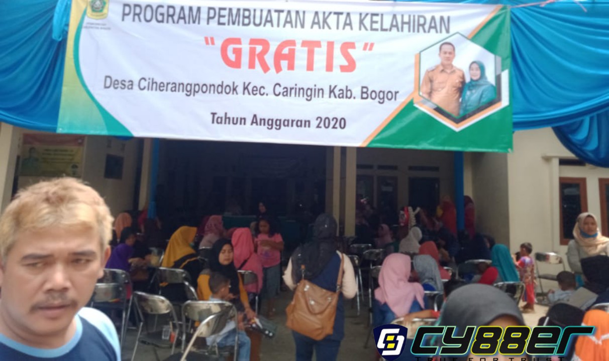 Program pembuatan akte kelahiran gratis di Kabupaten Bogor