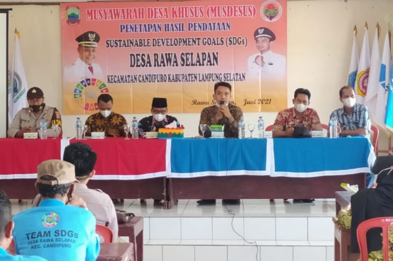 Musdesus Desa Rawa Selapan : Penetapan Hasil Pendataan SDGs