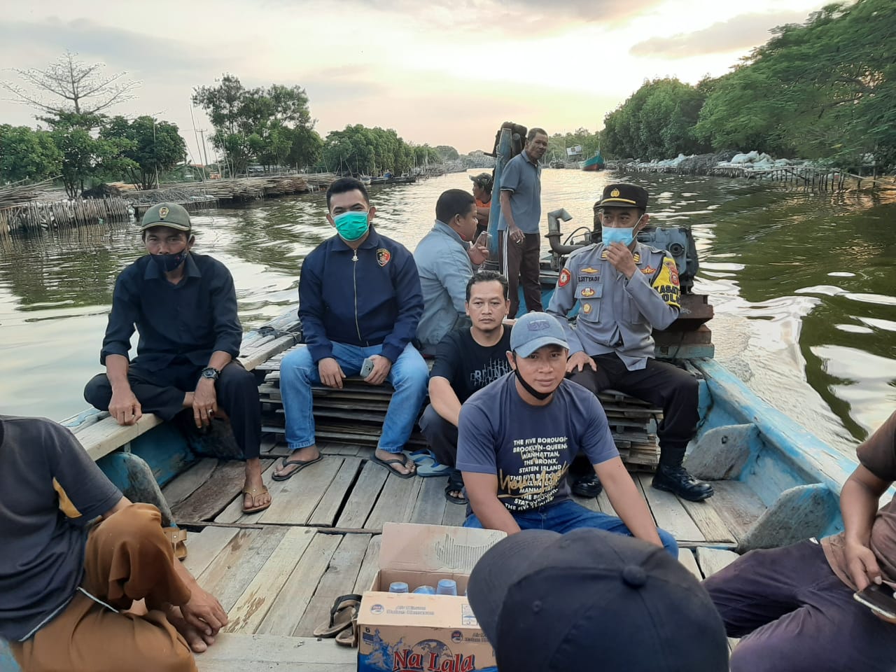 Intensifkan Pencarian Korban Tenggelam Belum Ditemukan, Kapolsek Kapetakan Turun Langsung ke Lokasi