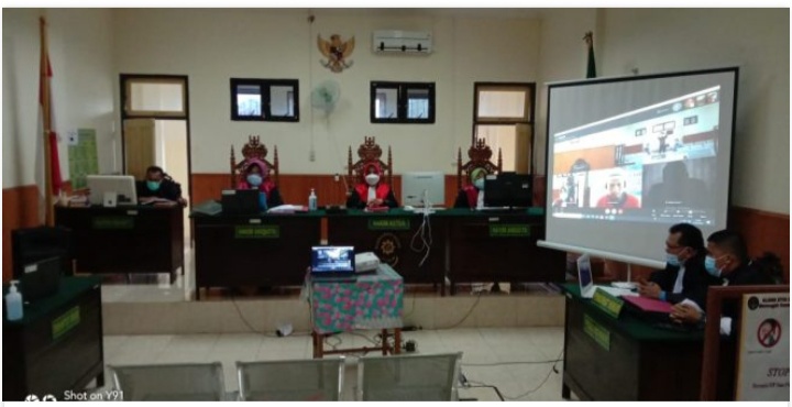 Pelaku Pembunuhan Diva Karaoke di Kota  Prabumulih Dituntut Jaksa Penuntut Umum Tujuh Tahun Penjara