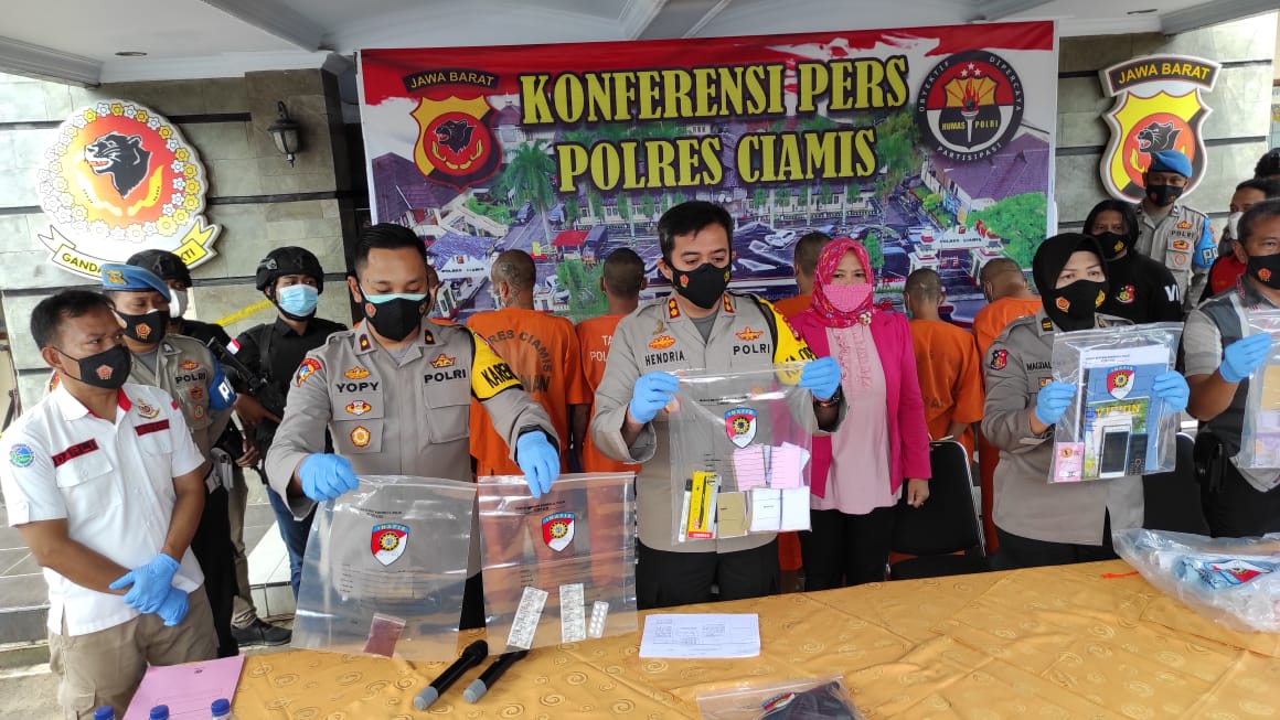 AFS Penyalahguna Tembakau Gorila di Ciamis, Diciduk Polisi