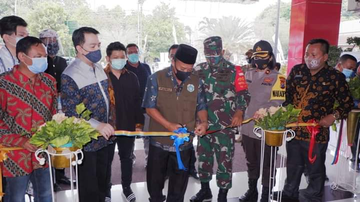Launching Plaza Tangguh, Sarana Tingkatkan Ekonomi Masyarakat Lamongan Saat Pandemi
