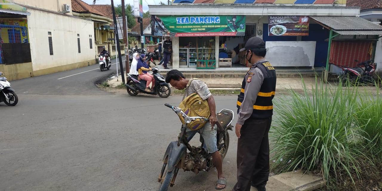 Dengan Operasi Yustisi, Polres Ciamis Polda Jabar Terjunkan Anggota Terus Lakukan Upaya Pencegahan Penyebaran Covid-19