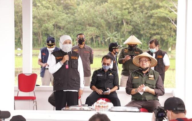 Gubernur Jawa Timur Menegaskan Kapasitas Rumah Sakit di Jawa Timur Masih Mencukupi  Menampung Pasien Covid-19