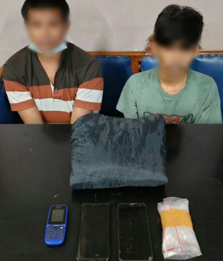 Dua Kurir Shabu Ditangkap, Satu Warga Pekanbaru DPO 