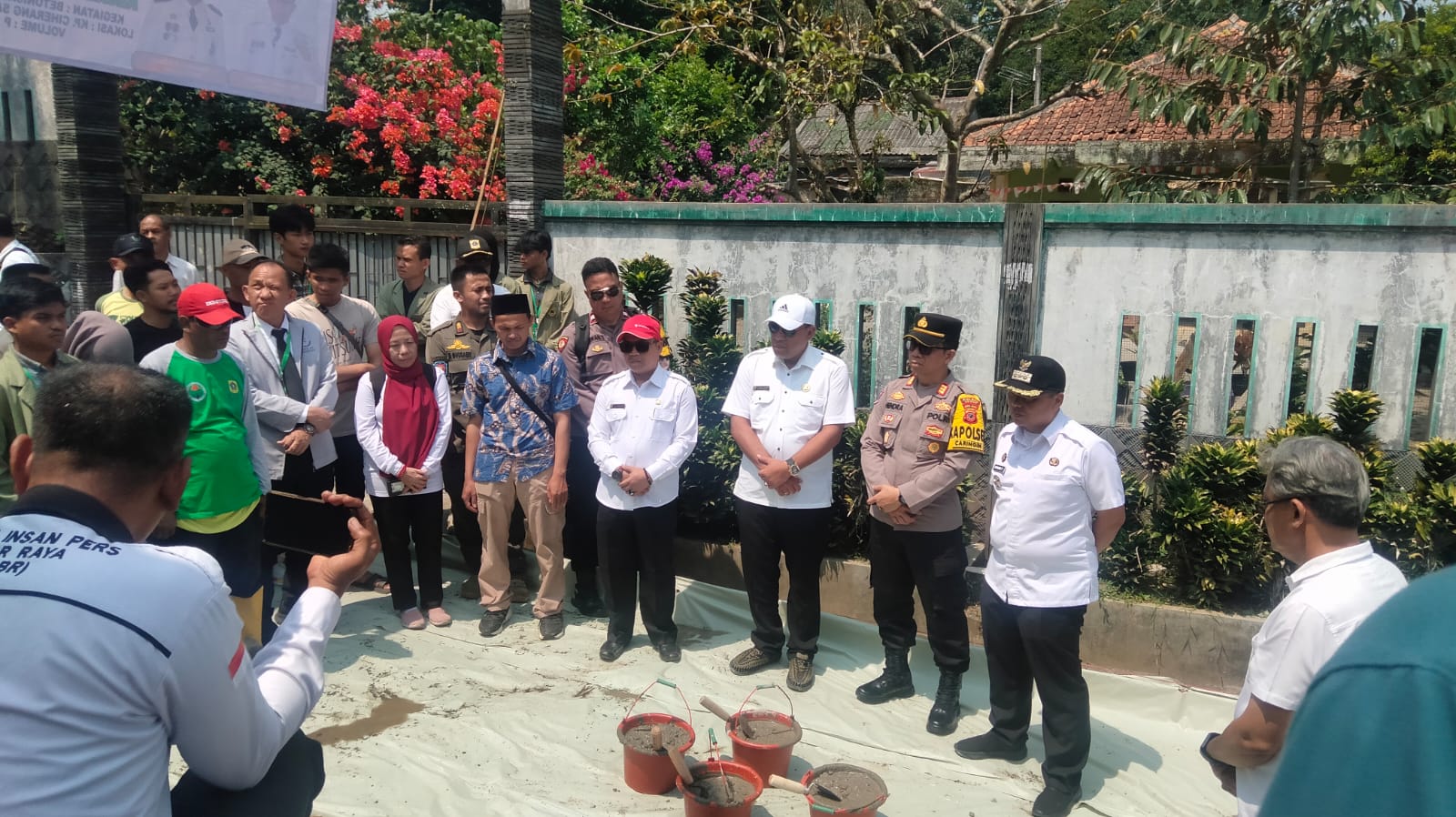 Pemdes Pancawati Gelar Launching Bankeu Insfratruktur 
