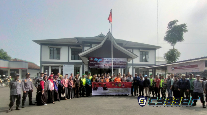 Antisipasi Curah Hujan Yang Meningkat, Kecamatan Cikajang Gelar Apel Siap Siaga Bencana