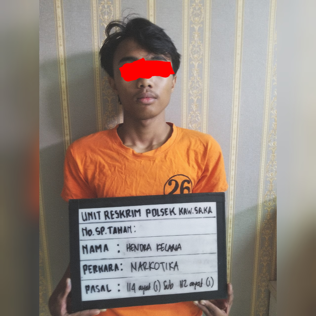 Kurir Shabu Ditangkap Polisi SAKA Polres Pelabuhan Tanjung Priok, 4 Paket Sabu DiAmankan