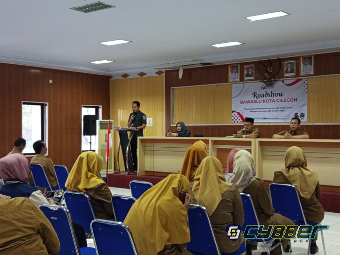 Roadshow Bawaslu Kota Cilegon: Pemantapan Pemahaman Netralitas ASN Digelar di Kecamatan Cibeber