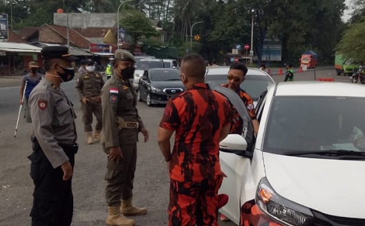 Polres Ciamis Bersama Damdim 0613 Perketat Penjagaan di Beberapa Titik