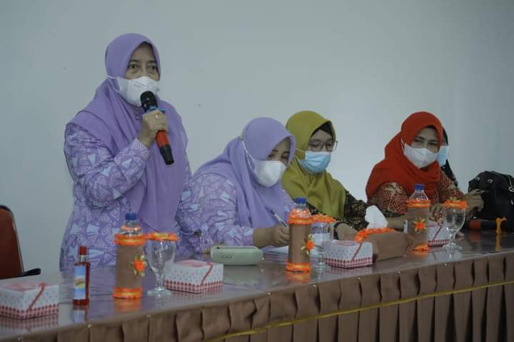 Pembinaan Oleh Ketua TP PKK Perihal Lomba Tertib Administrasi