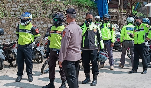 Himbau Pemudik, Polres Sumedang Gelar Ops Ketupat Lodaya 2021