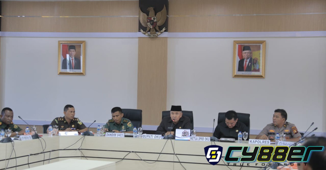 Rapat Paripurna ke XI Masa Persidangan ke- 2 DPRD KAB OKU Membahas Pembangunan Jangka Menengah dan Jangka Panjang