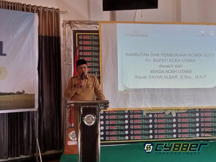 Pj Bupati Mahyuzar Buka Sekolah Lapang Iklim Operasional di Syamtalira Aron