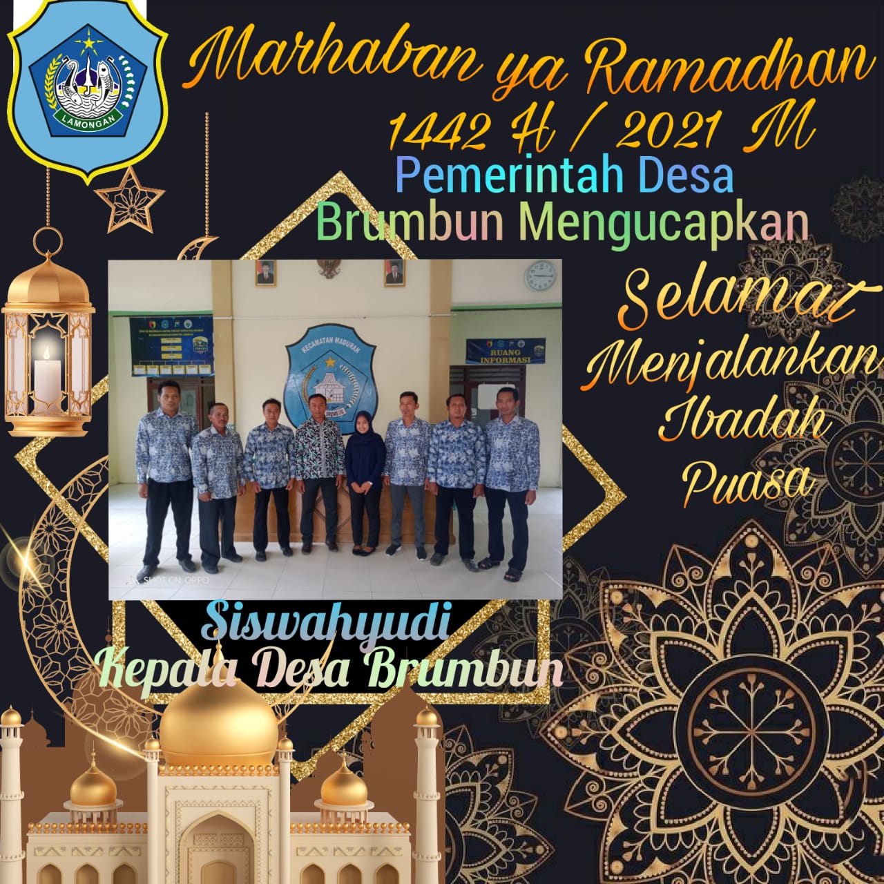 Pemerintah Desa Brumbun Mengucapkan Selamat Menunaikan Ibadah Puasa