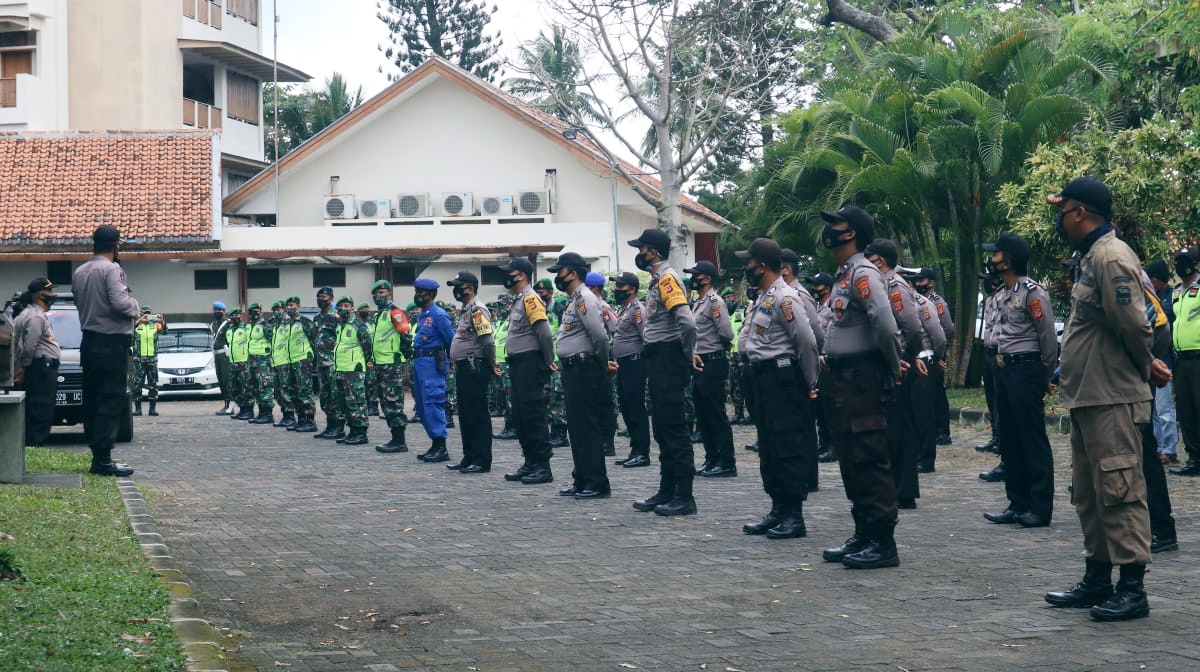 Kapolres Ciamis, Hadiri Persiapan Pengundian Nomor Urut dan Persiapan Kampanye Pada Pilkada Pangandaran