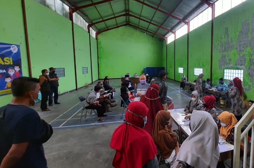 Gebyar Vaksinasi Covid-19 di Wilkum Polresta Bandung