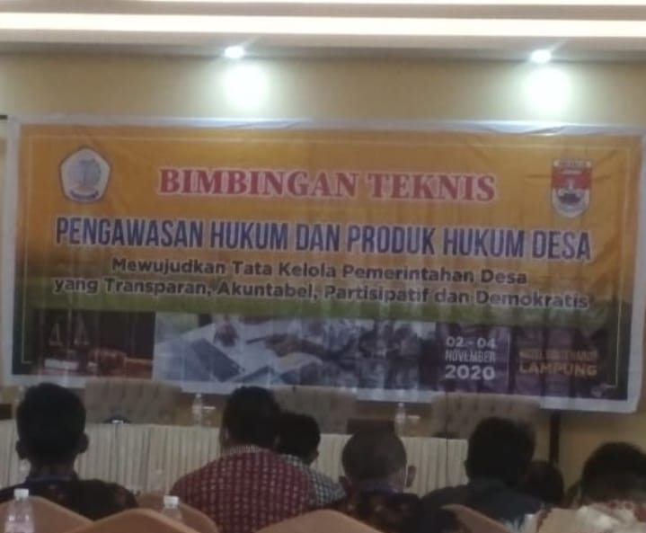 Ormas Mesuji Menduga Kegiatan Bimtek Tak Kantongi Surat Izin Keluar Daerah