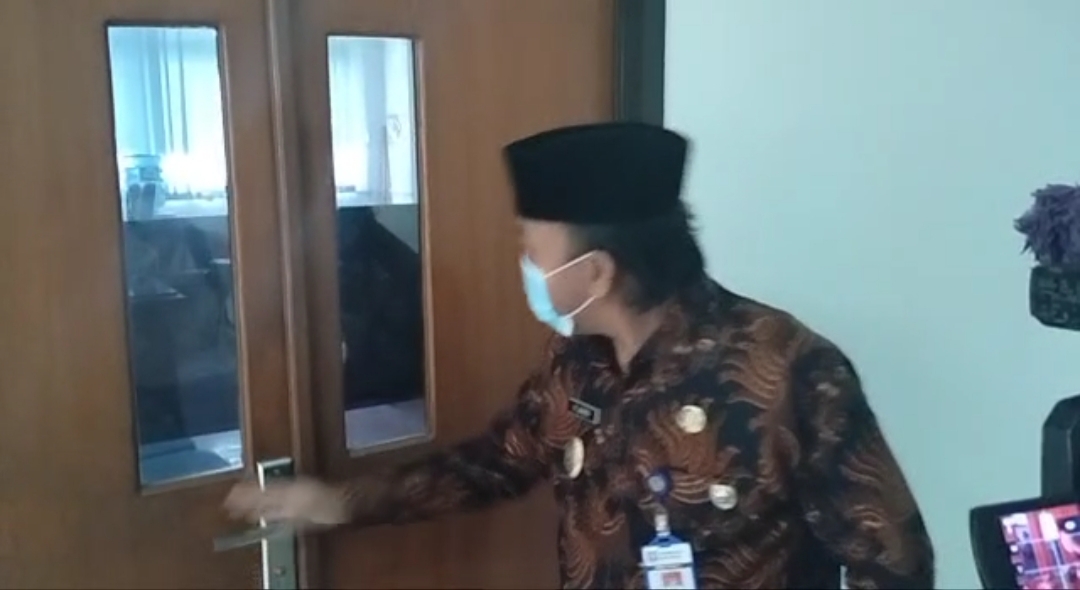 Ruang Kerja Terkunci Wakil Wali Kota Tegal Jumadi, Tidak Bisa Masuk Kantor