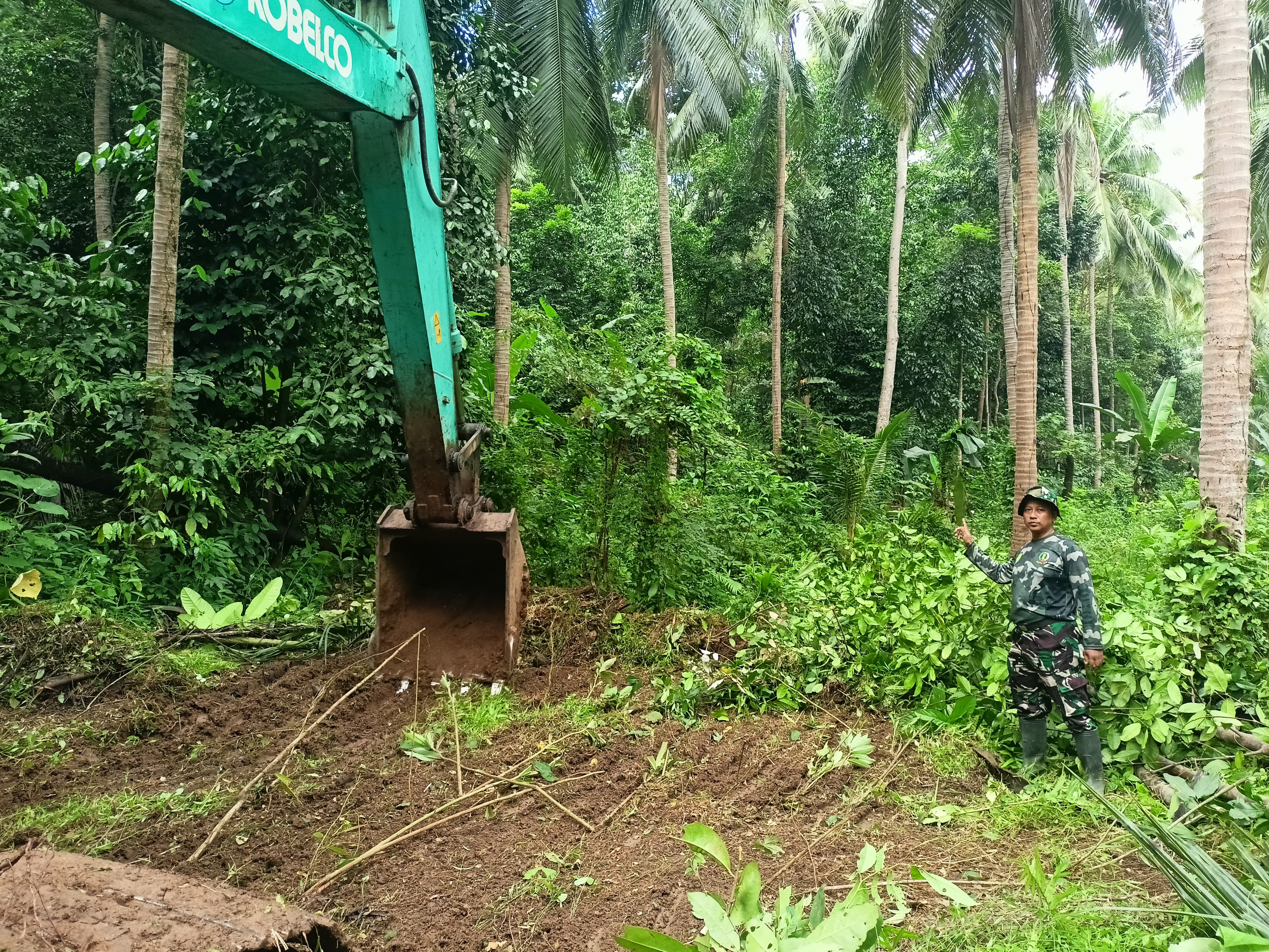 TMMD Kodim 0623/Cilegon Ke 120, Pembukaan Jalan Sumur Wuluh Sudah Mencapai 1,3 Km