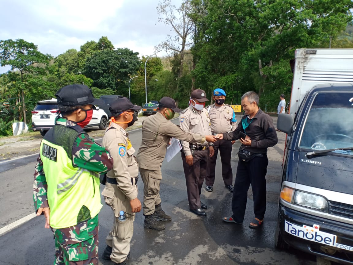 Operasi Yustisi Penegakan Protokol Kesehatan Covid-19 di Wilkum Polres Banjar Polda Jabar