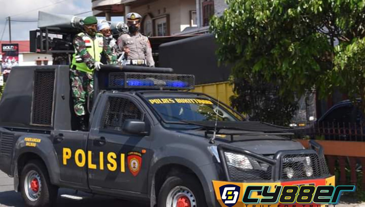 Forkopimda dan MUI Bukittinggi Kembali Gelar Patroli Skala Besar Himbau Cegah Covid-19