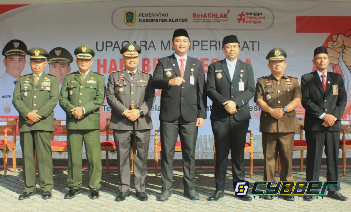 Pemkab Klaten Gelar Upacara Hari Bela Negara ke-77 di Pendopo