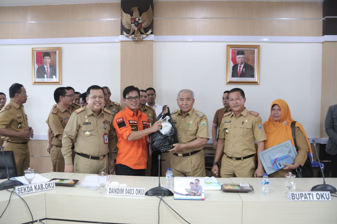 Bupati OKU Membuka Acara Rapat Koordinasi Kesiapsiagaan Bencana Tahun 2020