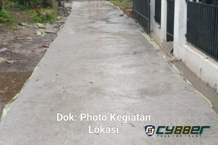 Pembangunan Rabat Beton di Desa Pusakamulya Mulai Dikerjakan, Diharapkan Dongkrak Ekonomi Warga