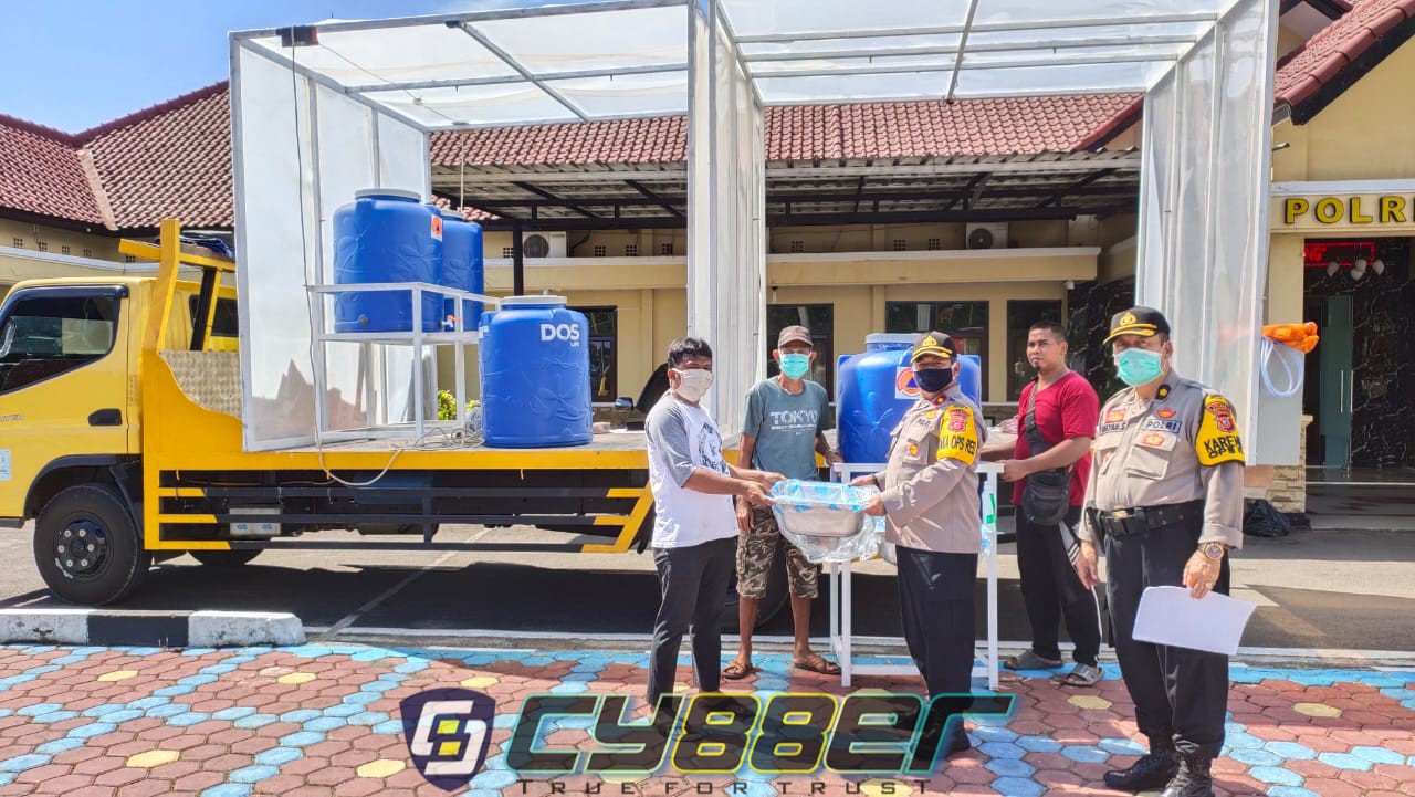 Kapolres Indramayu Ucapkan Terimakasih Pada BPD, Atas Pemberian Inventaris