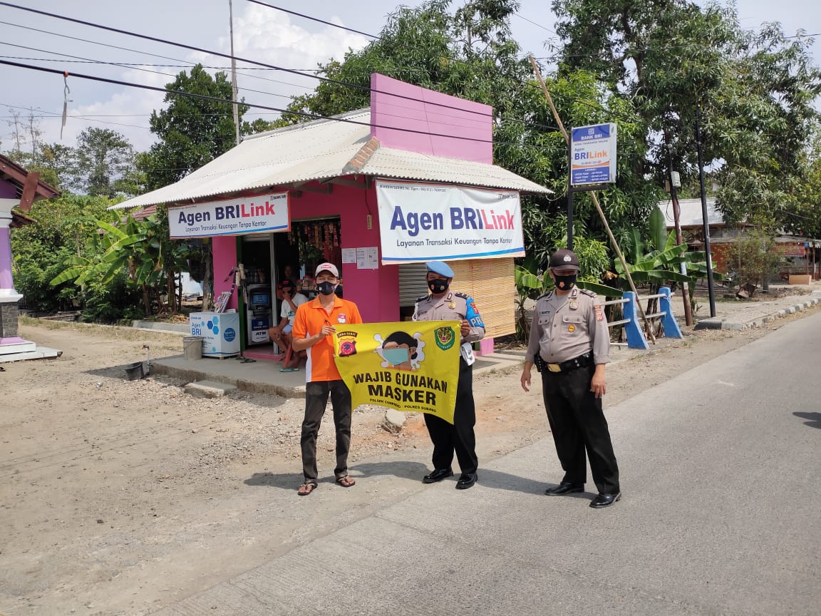 Kegiatan Hunting Ops Yustisi Gaktiplin Prokes Covid-19 Serentak di Wilkum Polres Subang Polda Jabar