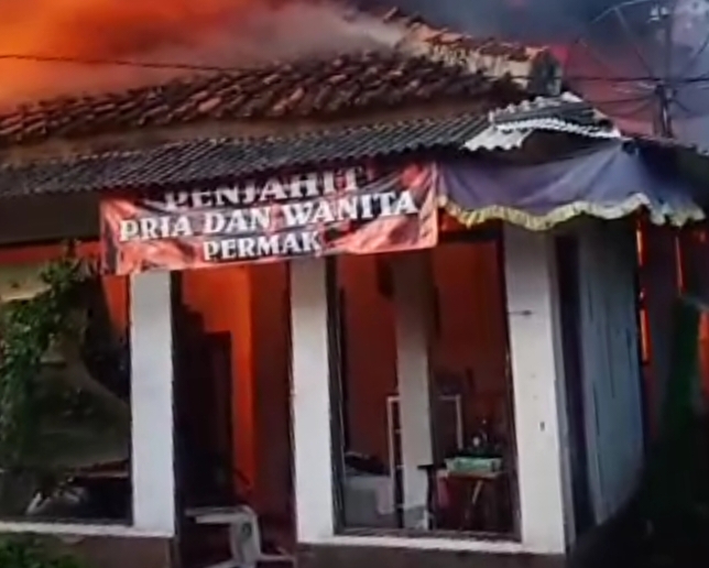 Kebakaran Berdarah di Pasar Wisata Pangandaran