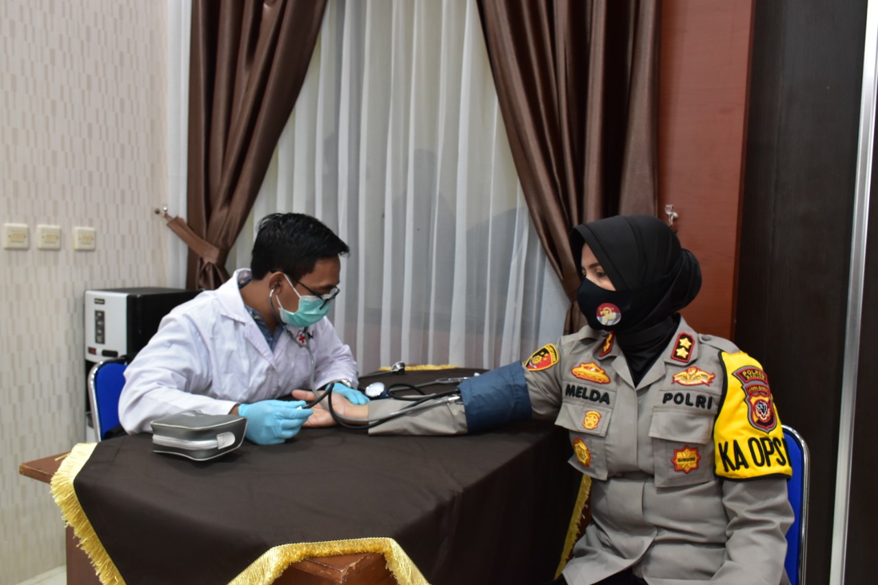Stok Darah Berkurang, Polres Banjar Gelar Donor Darah