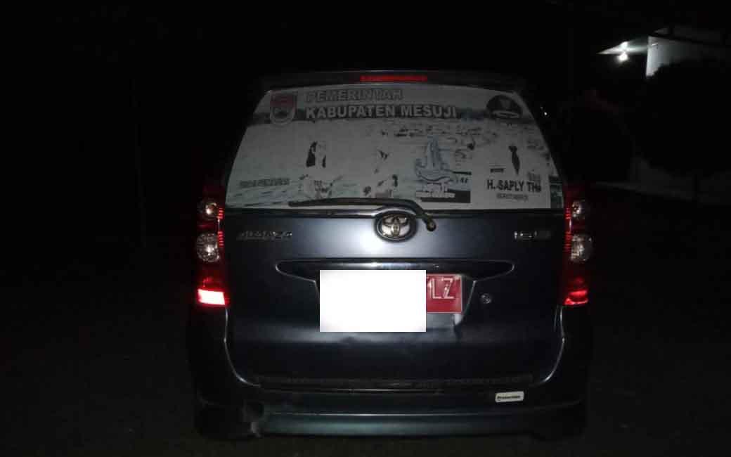 Mobil Dinas Pemkab Mesuji, Terparkir di Mess yang Dihuni Seorang Janda