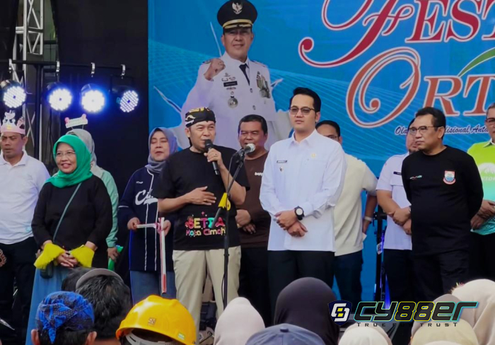 Seru, ASN Ikut Lomba Permainan Tradisional Jelang HUT Ke-24 Kota Cimahi