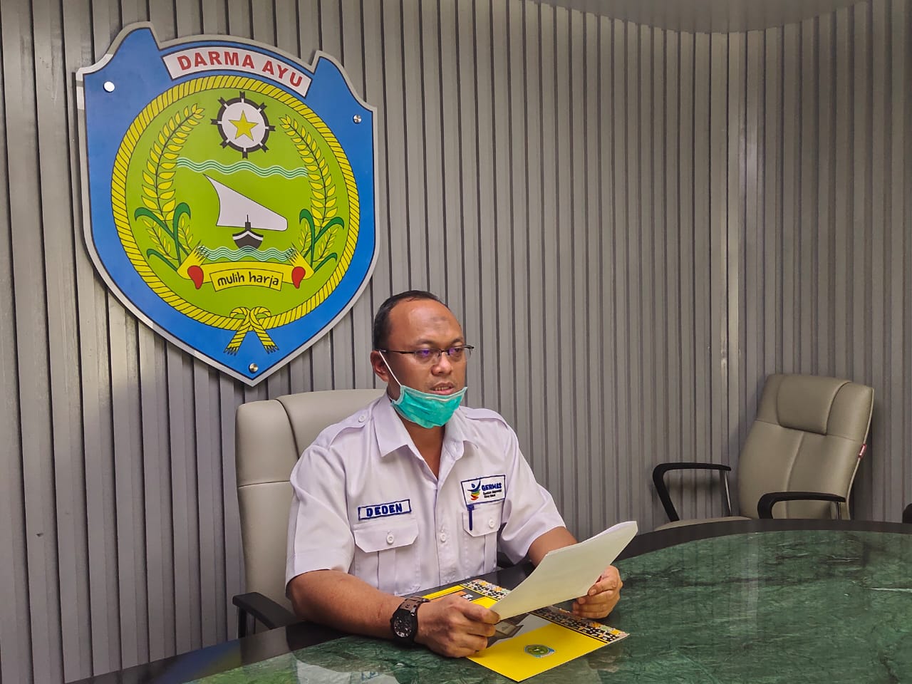 Gugus Tugas Kabupaten Indramayu, Umumkan Pasien Pertama Positif Covid-19 