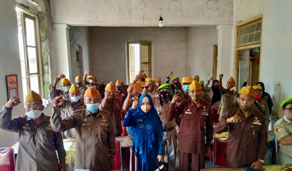 Obati Rasa Kangen, Dewi Aryani Gelar Sosialisasi 4 Pilar Bersama Veteran