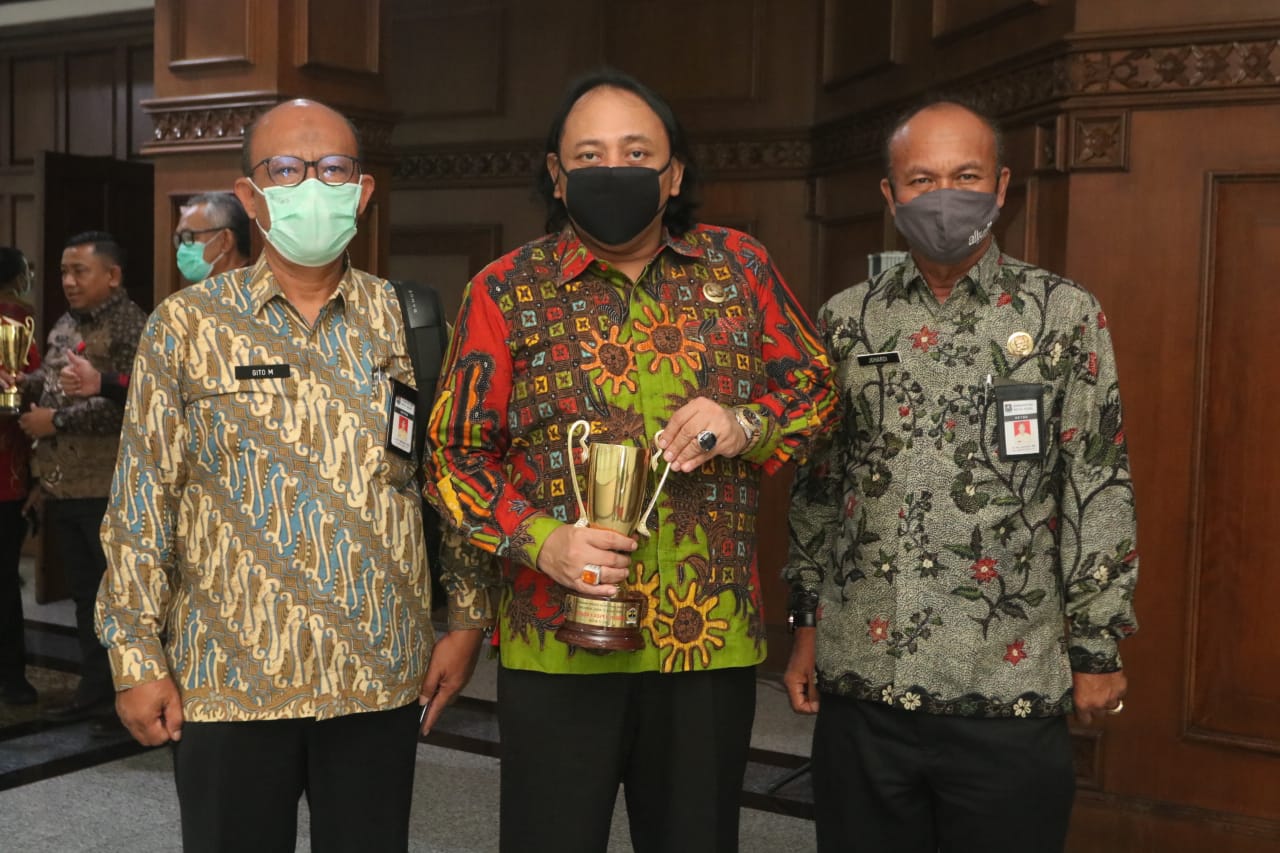 Pemerintah Kota Tegal Juara Anugerah IDSD Tingkat Provinsi Jateng        