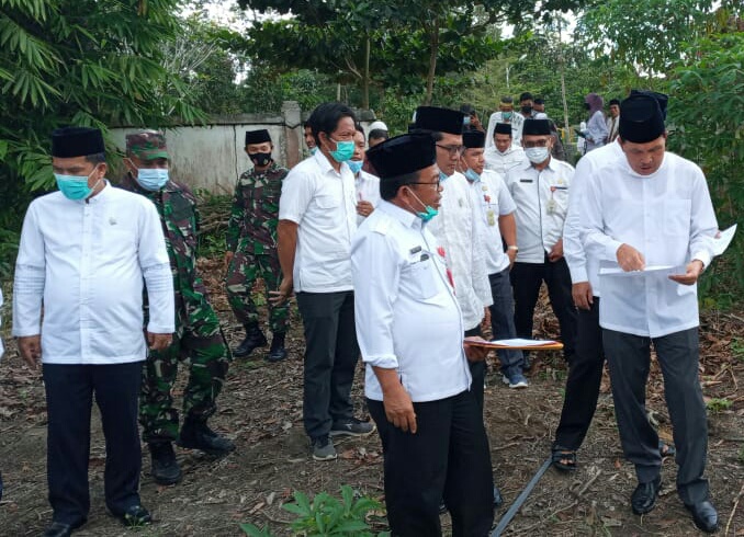Kegiatan  Isra Miraj  Ke 1442 H  di Taman Pemakaman  Kota Prabumulih